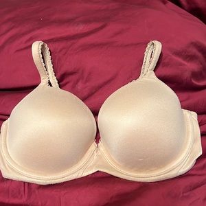Victoria's Secret Body by Victoria Lined Demi Underwire Bra Nude Size 34C